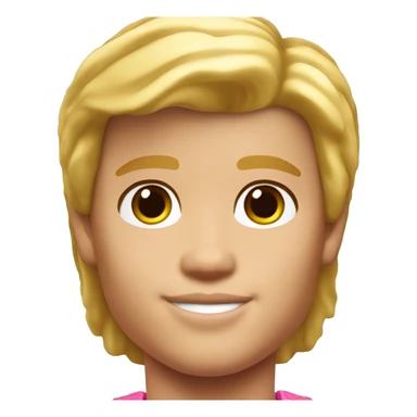 Barbie ken ken sticker