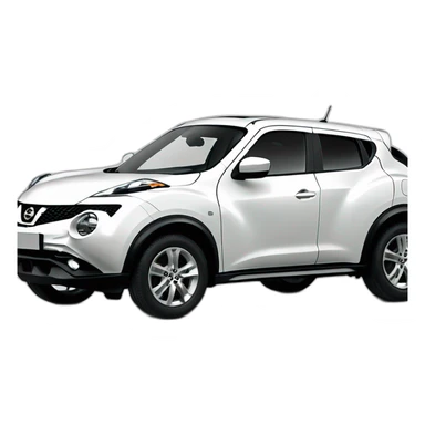 Nissan juke blanco  sticker