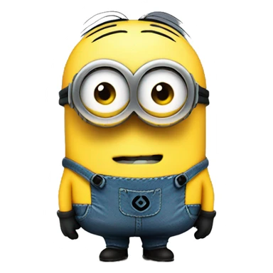Despicable 4 character mega minion invisibility in the dark sticker