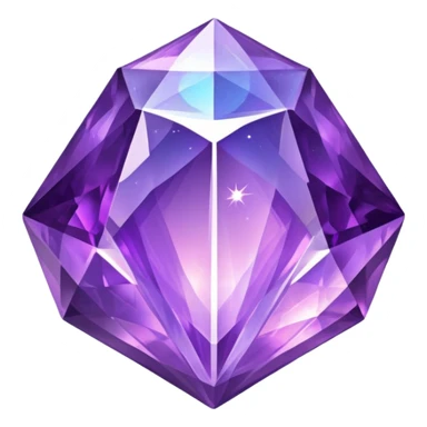 Epic divine legendary celestial detailed iridescent amethyst sticker