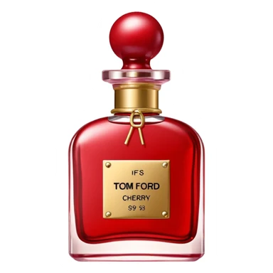 Tom ford lost cherry perfume sticker