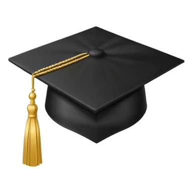 graduation cap skills sticker