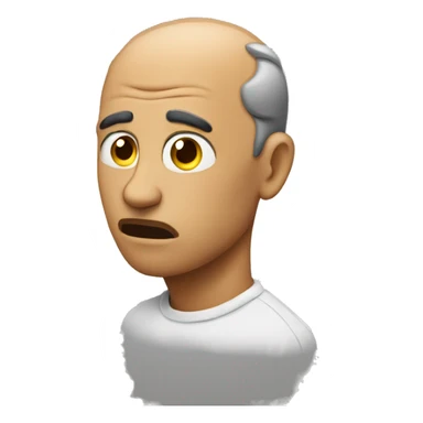 looking sideways suspiciously sticker