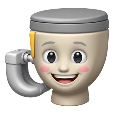 skibidi toilet character sticker