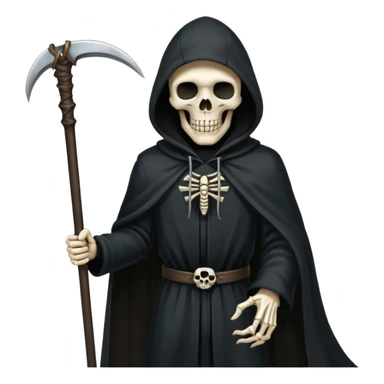 Grim Reaper sticker