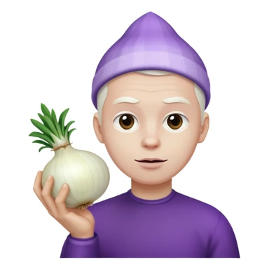 julliened onion sticker