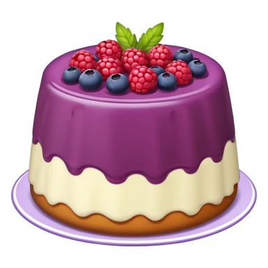 berry pudding sticker