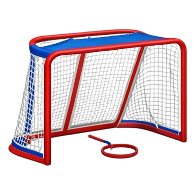 ice hockey goal field (#00A3E0) and red (#F9423A) sticker