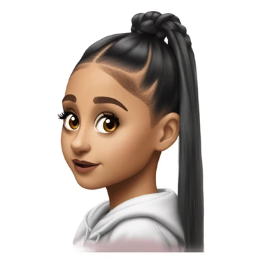 Hyper Realism Ariana Grande photo  sticker