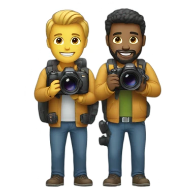 photographer and videographer sticker