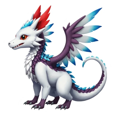 "Dutch Angel Dragon"-Trico-Silvally-Vernid-Sergal-hybrid-fusion sticker