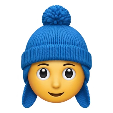 Only give me blue hat  sticker