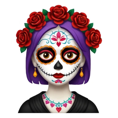 Day of dead sticker