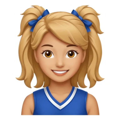 cheerleader sticker