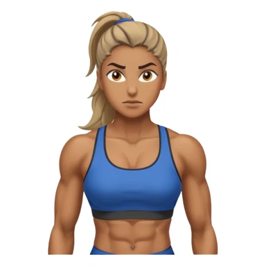 FEMALE HYROX ATHLETE sticker