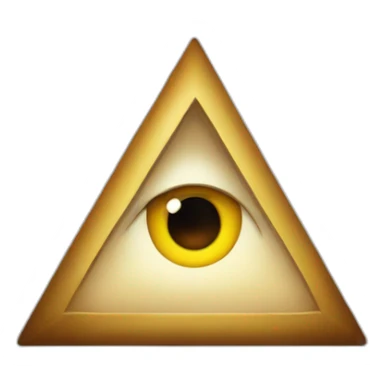 Triangle des illuminati sticker