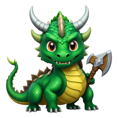 Dragón vikingo sticker