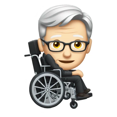 stephan hawking wheelchair sticker