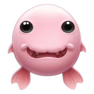 Kitsune blobfish sticker