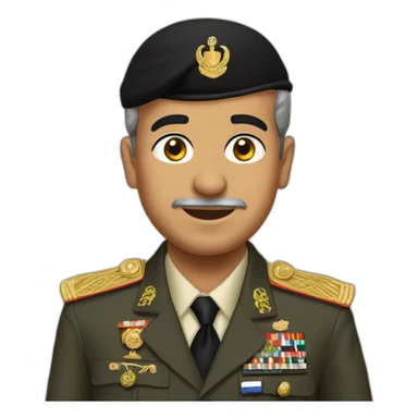 The president of Yemen Hadi sticker