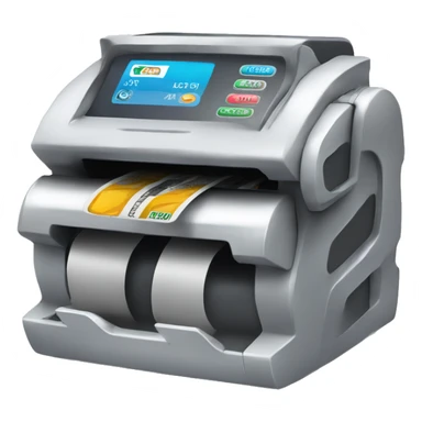 machine of payment sticker