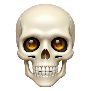 Gojo skeleton sticker