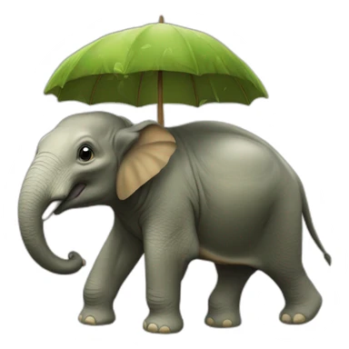 Tortue sur elephant sticker