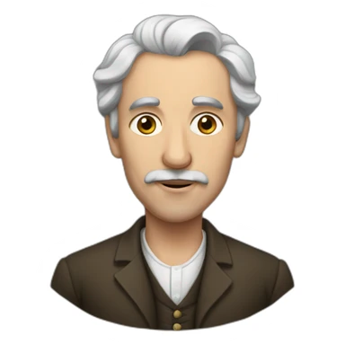 Georgian man sticker