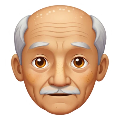 hyperpigmentation old guy sticker