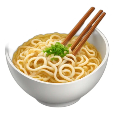 Udon noodles bowl sticker