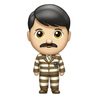 Adolf Hitler’s striped pyjamas sticker