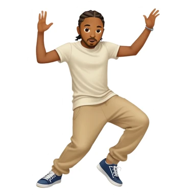 Kendrick Lamar dancing sticker