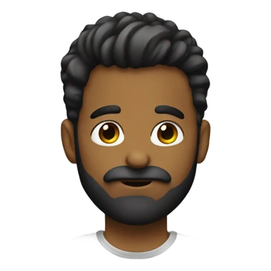 gay kiss beard sticker