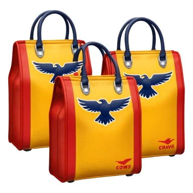 Adelaide crows afl team burn kits sticker
