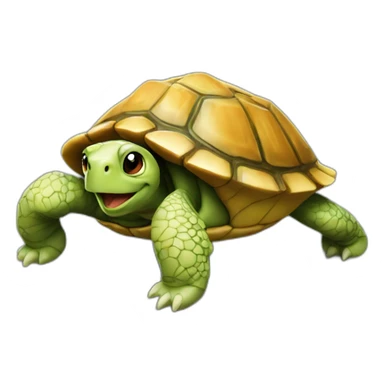 Loot de sur une tortue sticker