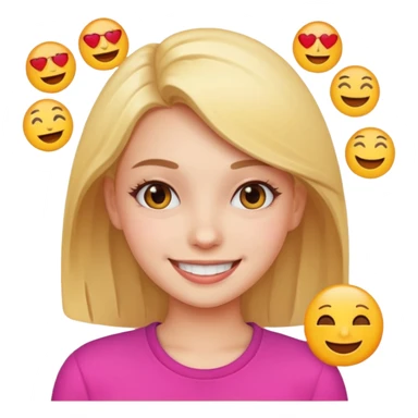 Cool girl emojies sticker