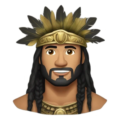 Roman reigns as the tribal chief sticker