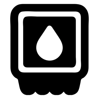 A sauce in a fast food packaging sticker