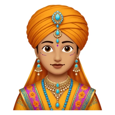Rajasthan culture sticker