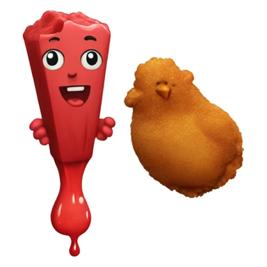 Koolaid and friedchicken sticker