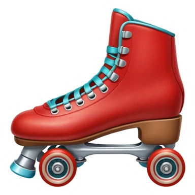 Roller Skates - red sticker