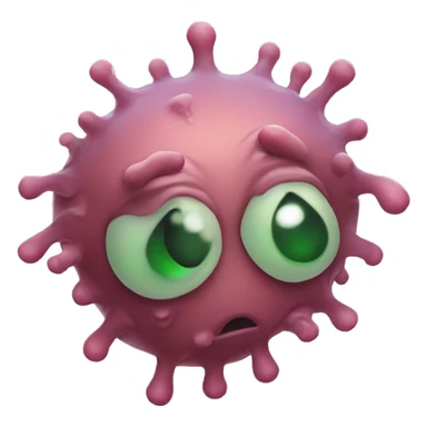 scheming bacteria sticker