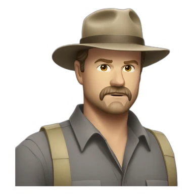 Jim hopper sticker