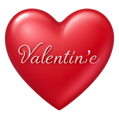 Happy Valentine’s Day en letra sticker