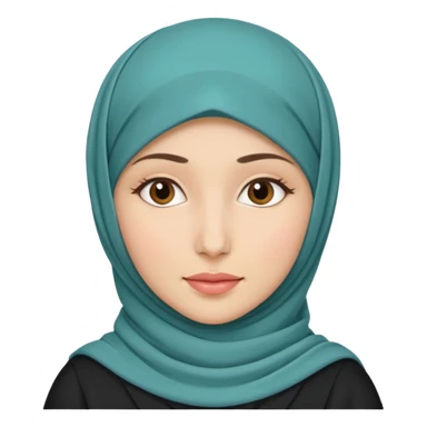 wanita berhijab sticker