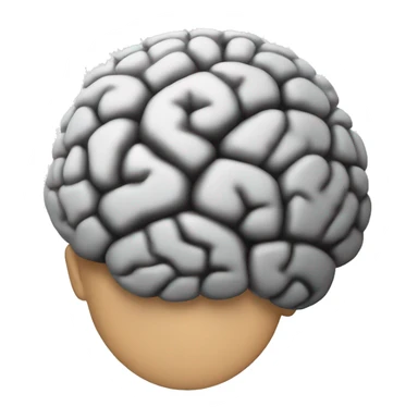 Brain-storming sticker
