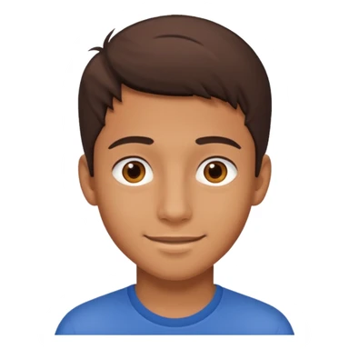 a 24 year old boy a little smile sticker