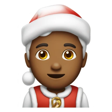 Santa’s little helper sticker