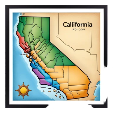 State of California sticker