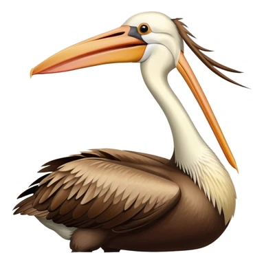 pelican  feeding sticker